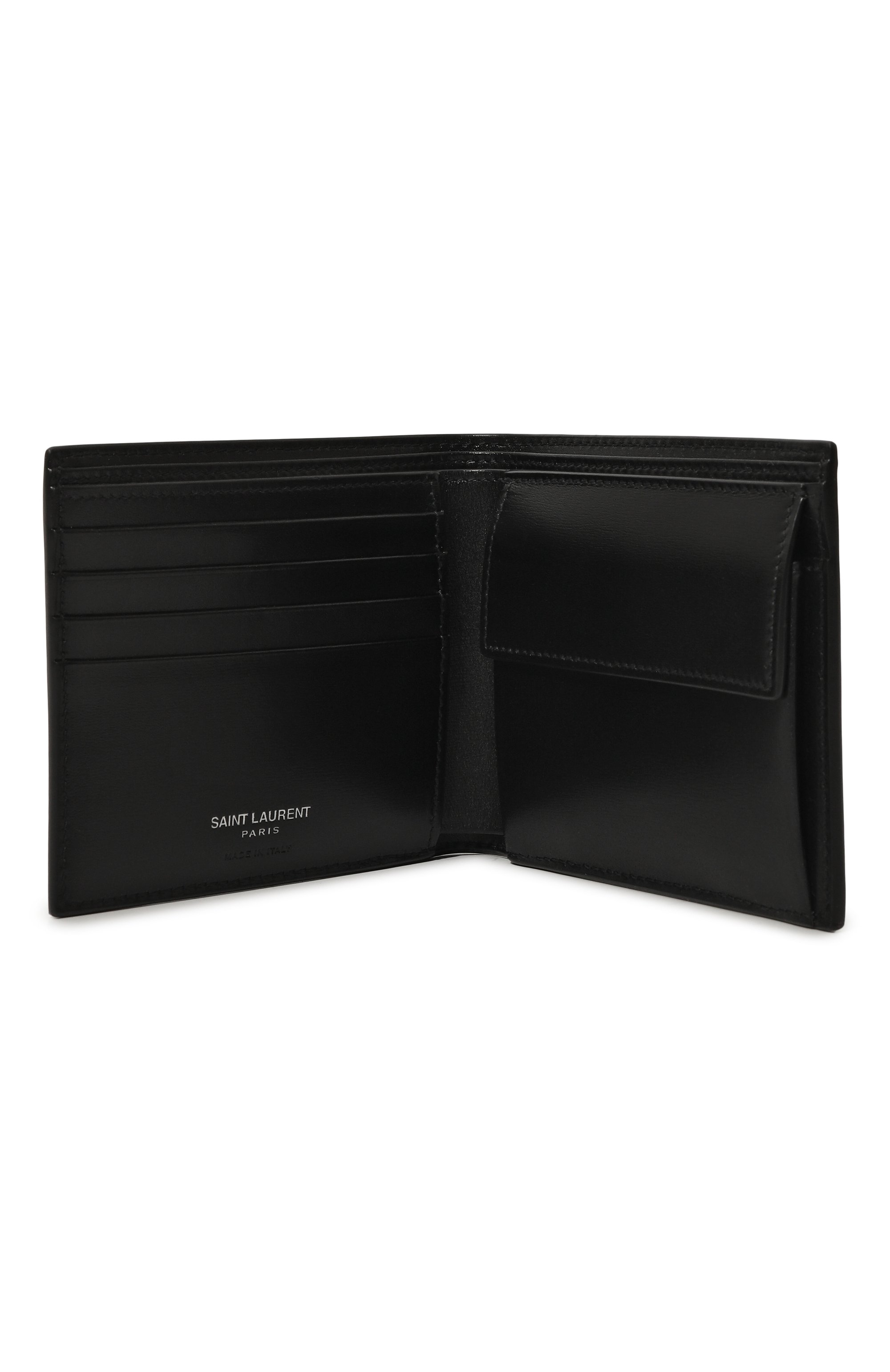 Кожаное портмоне SAINT LAURENT, арт. 463249/0SX0E, фото 3