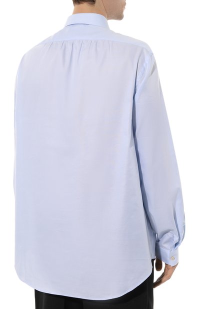 Хлопковая рубашка GUCCI, арт. 539707 Z321B, фото 4