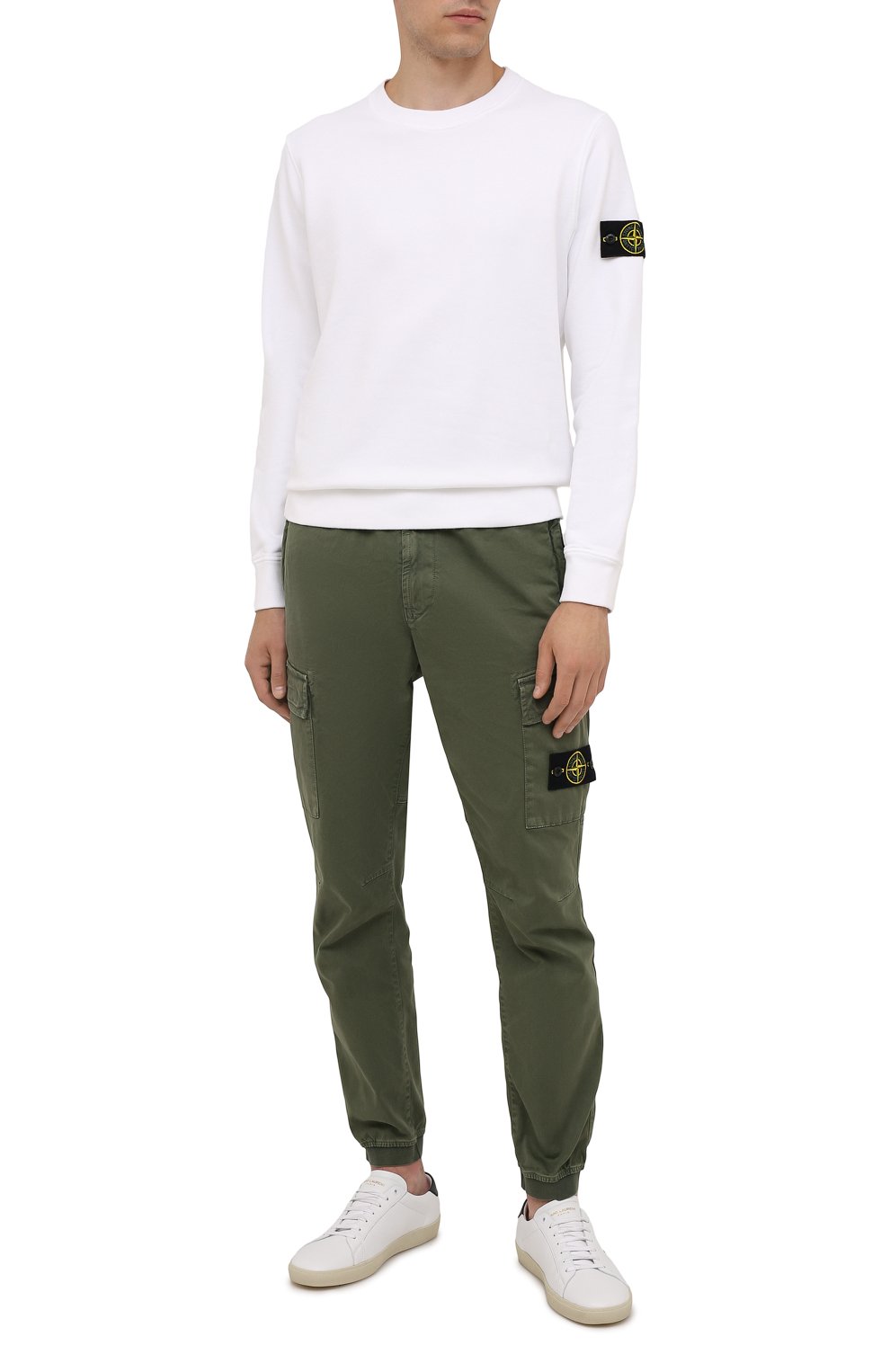 Хлопковый свитшот STONE ISLAND, арт. 751563020, фото 2