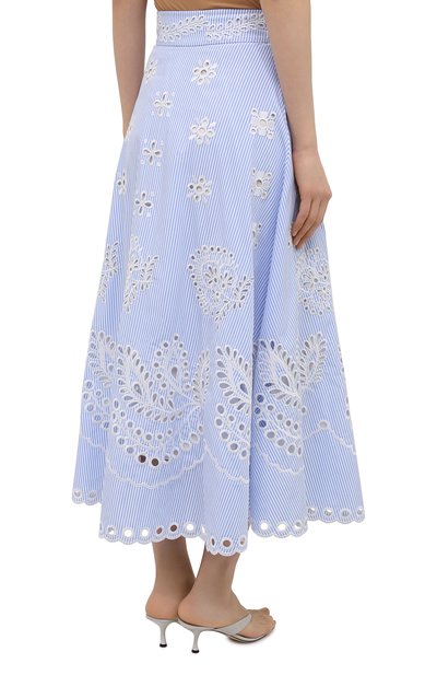 Хлопковая юбка REDVALENTINO, арт. VR0RA01M/5T4, фото 4