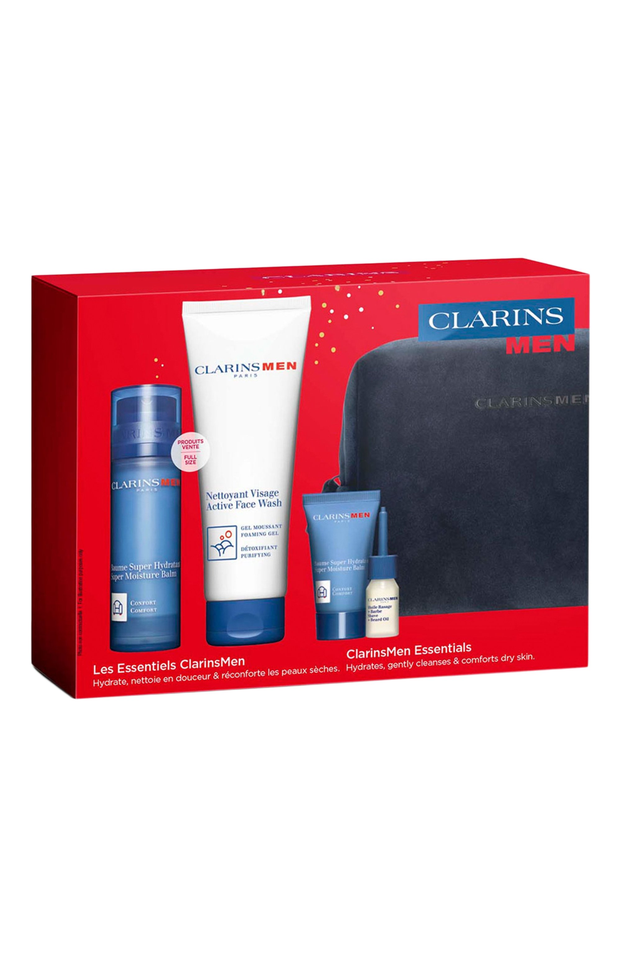Набор men grooming essentials (50+125+12+3ml) CLARINS, арт. 80121955, фото 3