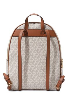 Женский рюкзак brooklyn MICHAEL MICHAEL KORS кремвого цвета, арт. 30H1GBNB7B | Фото 6 (Материал: Натуральная кожа; Драгоценные камни: Проставлено; Размер: large; Материал сплава: Проставлено; Стили: Кэжуэл)