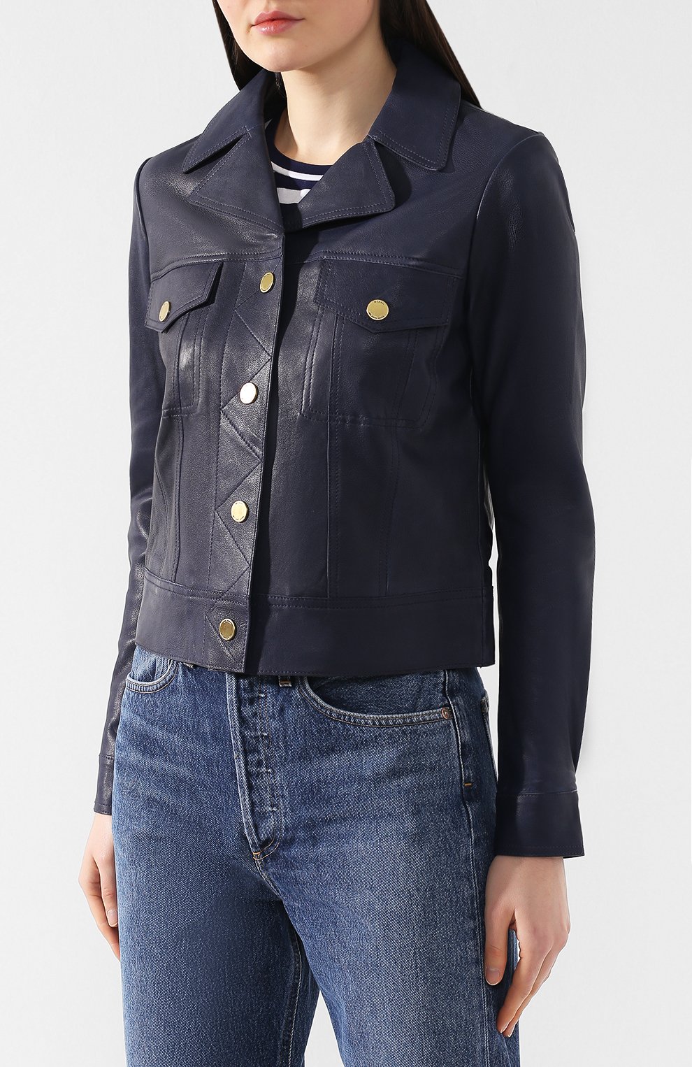 Кожаная куртка MICHAEL MICHAEL KORS, арт. MH82HXH9RM, фото 3