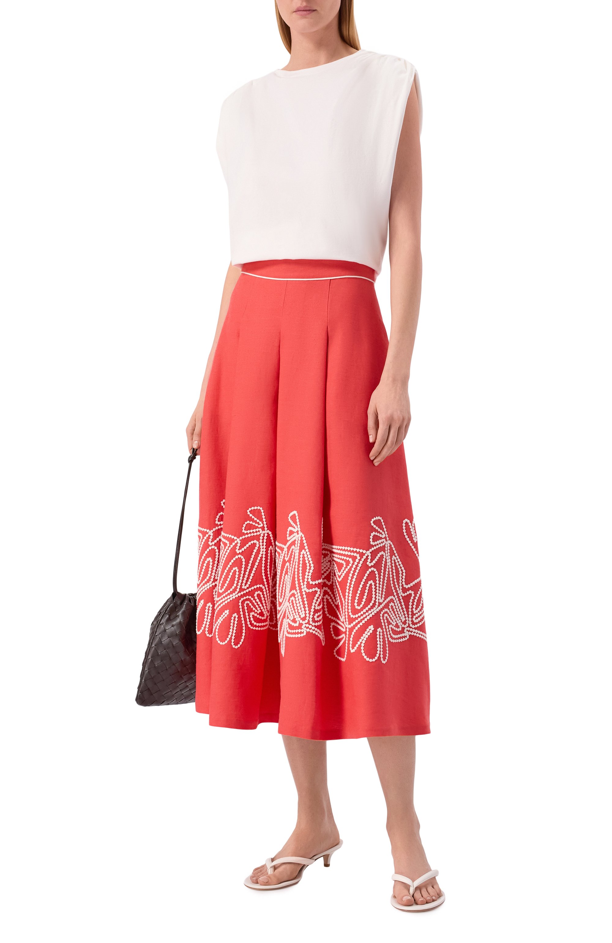 Льняная юбка LORO PIANA, арт. FAL5864, фото 2