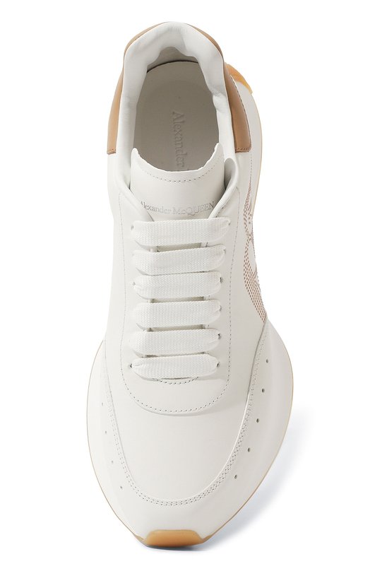 фото Кожаные кроссовки sprint runner alexander mcqueen