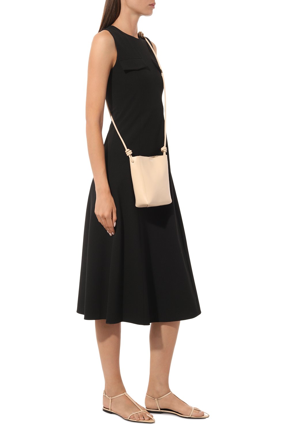 Кожаные сандалии JIL SANDER, арт. J15WP0081/P4864, фото 2