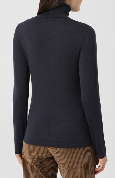 Водолазка из кашемира и шелка BRUNELLO CUCINELLI, арт. M13800063, фото 4