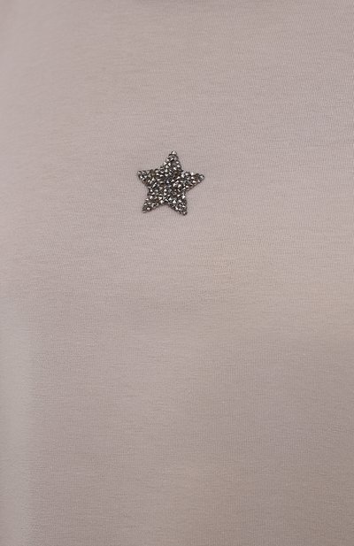 Хлопковая футболка LORENA ANTONIAZZI, арт. A2166TS25A/9999, фото 5