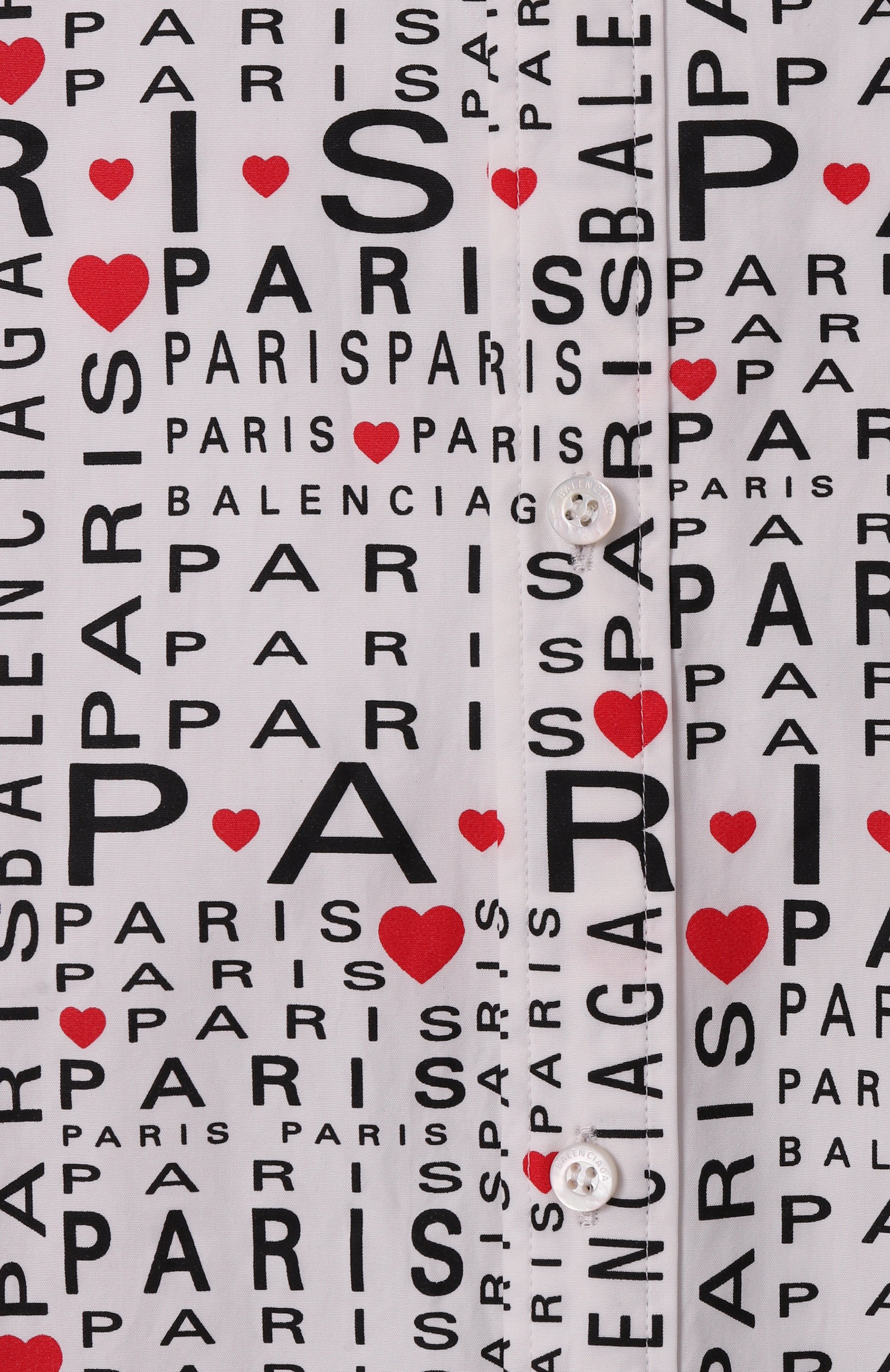 Хлопковая рубашка BALENCIAGA, арт. 681702/TRLH7, фото 6