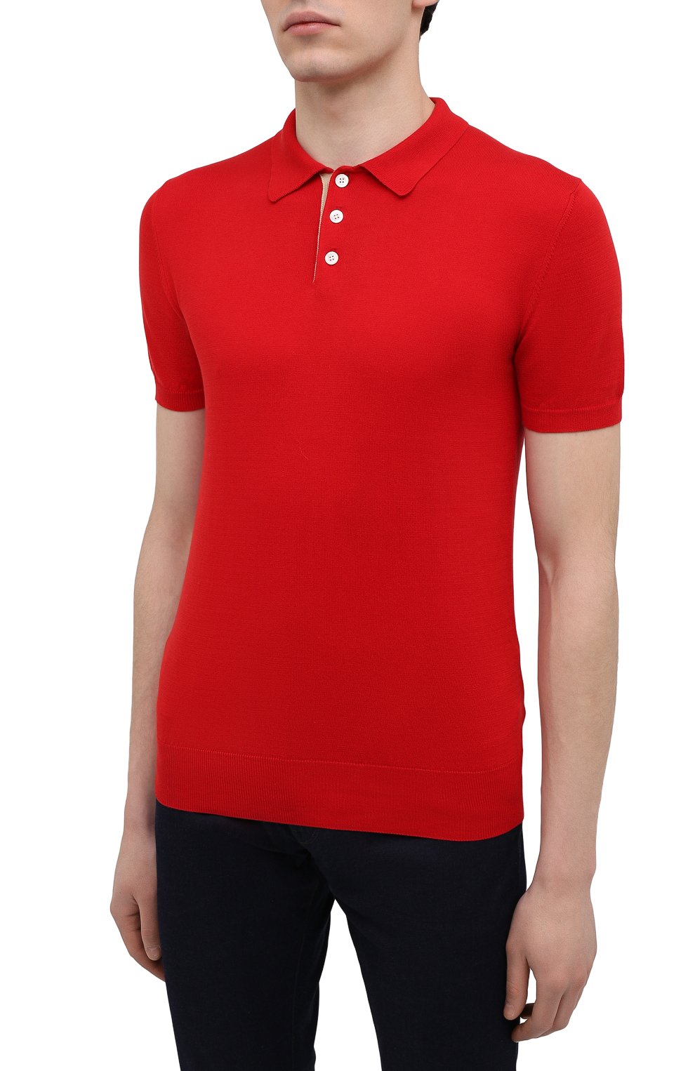 Хлопковое поло IL BORGO CASHMERE, арт. 56-1940G0, фото 3