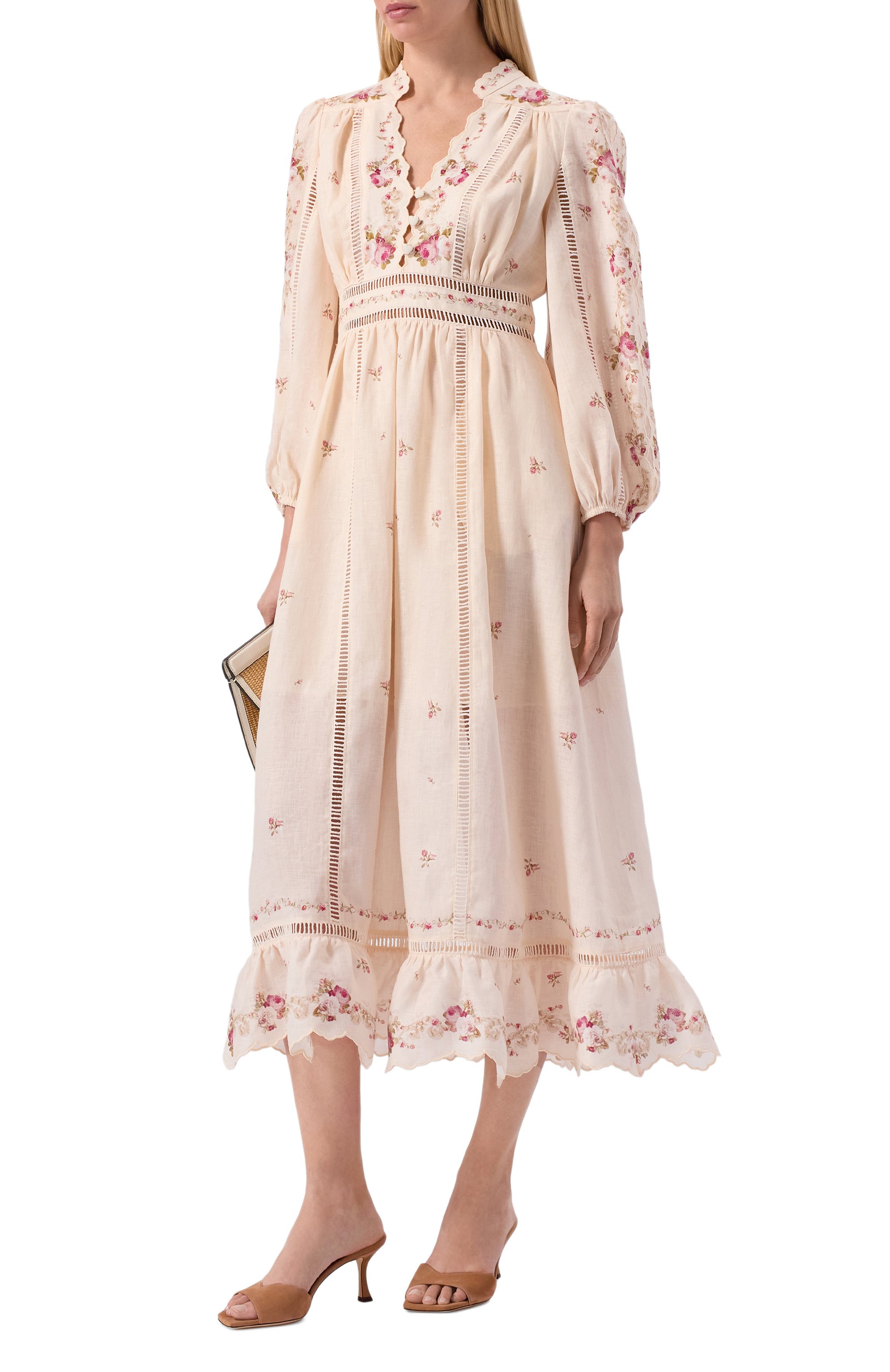 Замшевые мюли skye 70 JIMMY CHOO, арт. SKYE70SUE, фото 3