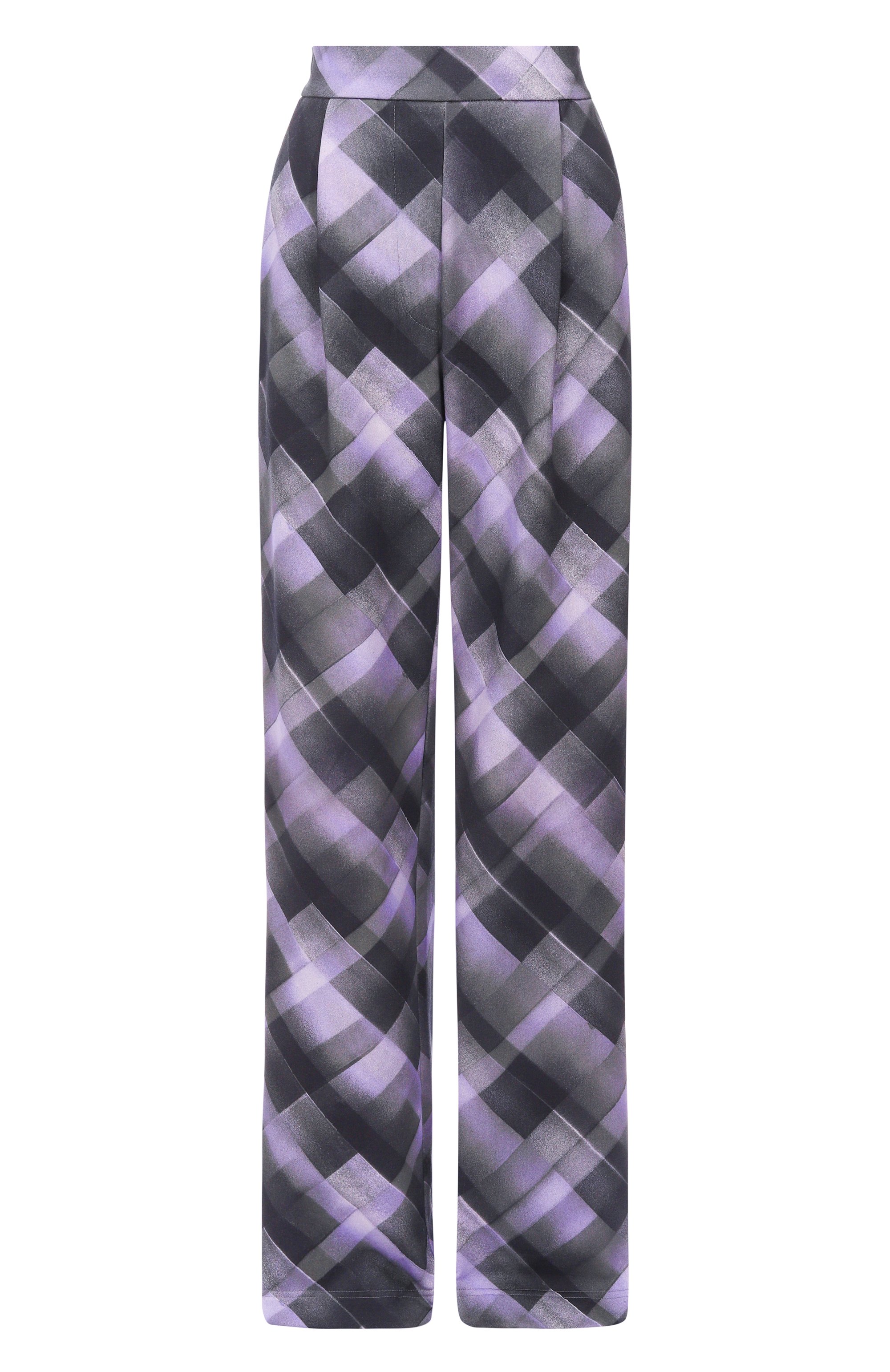 Хлопковые брюки DRIES VAN NOTEN сиреневого цвета по цене 72200 руб., арт. 252-011142-2614, фото 1 Хлопковые брюки DRIES VAN NOTEN, арт. 252-011142-2614, фото 1