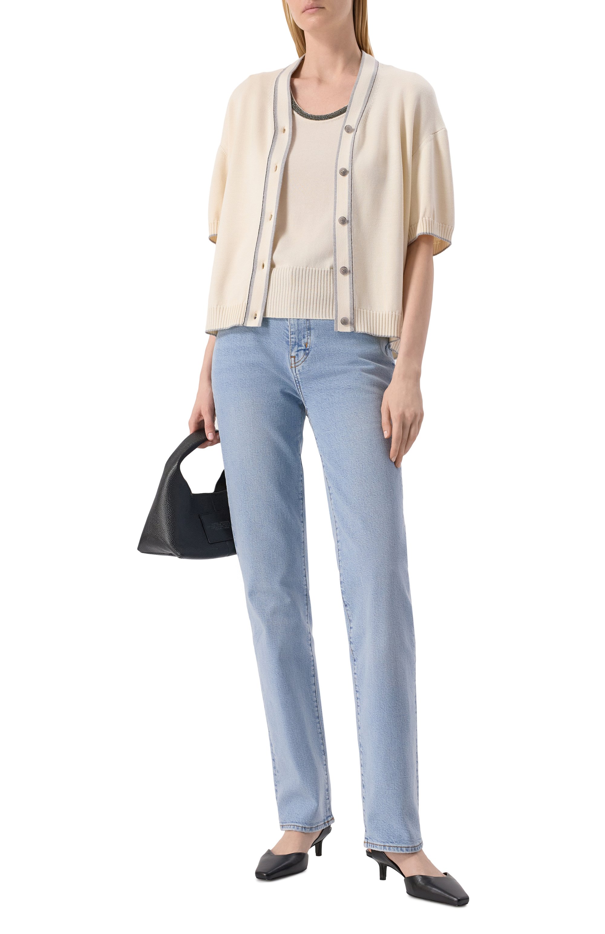 Кардиган из шелка и кашемира FREEAGE, арт. S25.CR076.6030.101, фото 2