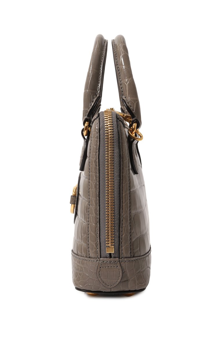 Сумка gucci horsebit 1955 mini из кожи аллигатора GUCCI, арт. 640716 EV40G, фото 1