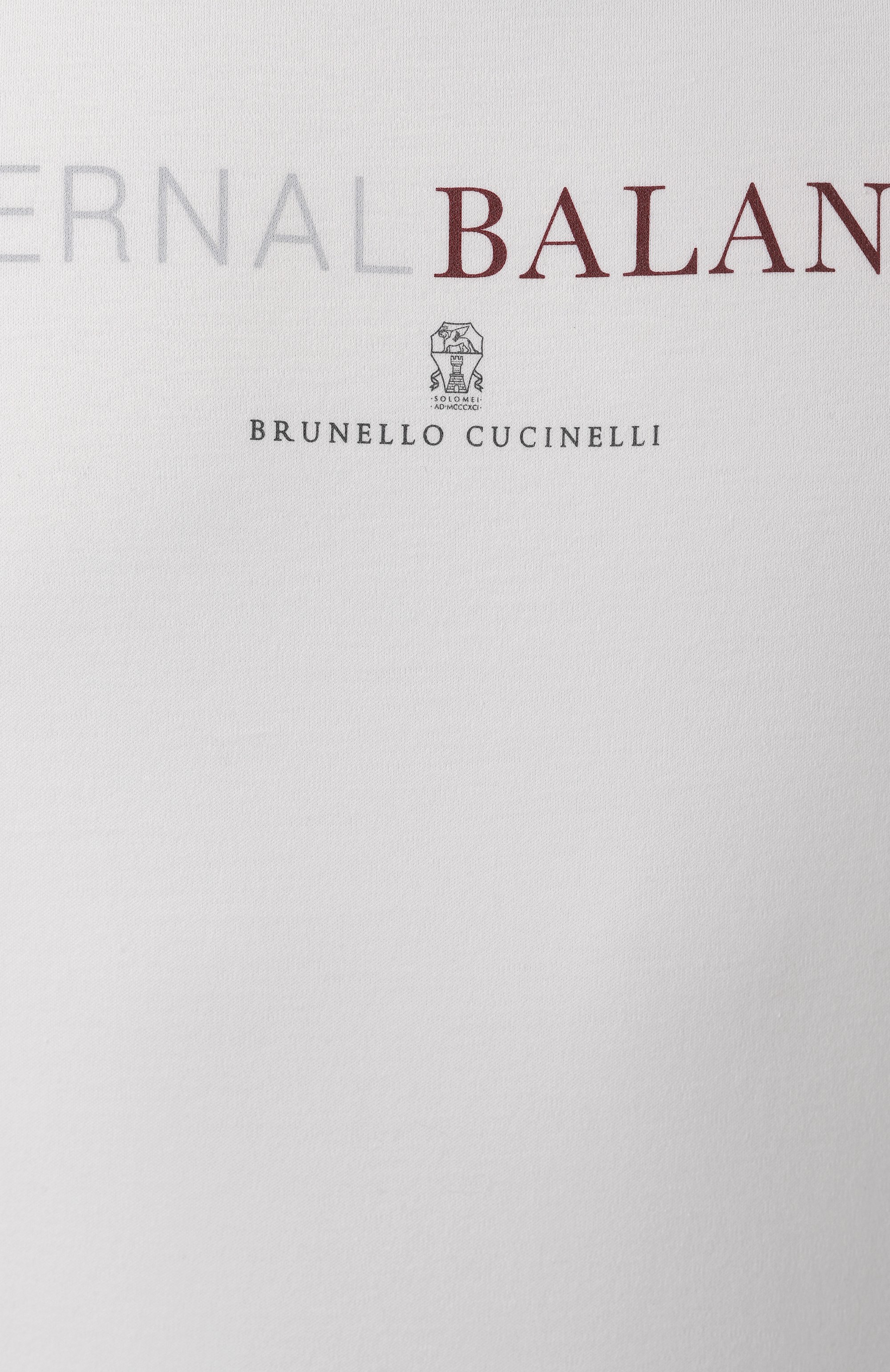 Хлопковая футболка BRUNELLO CUCINELLI, арт. M0B138433, фото 6