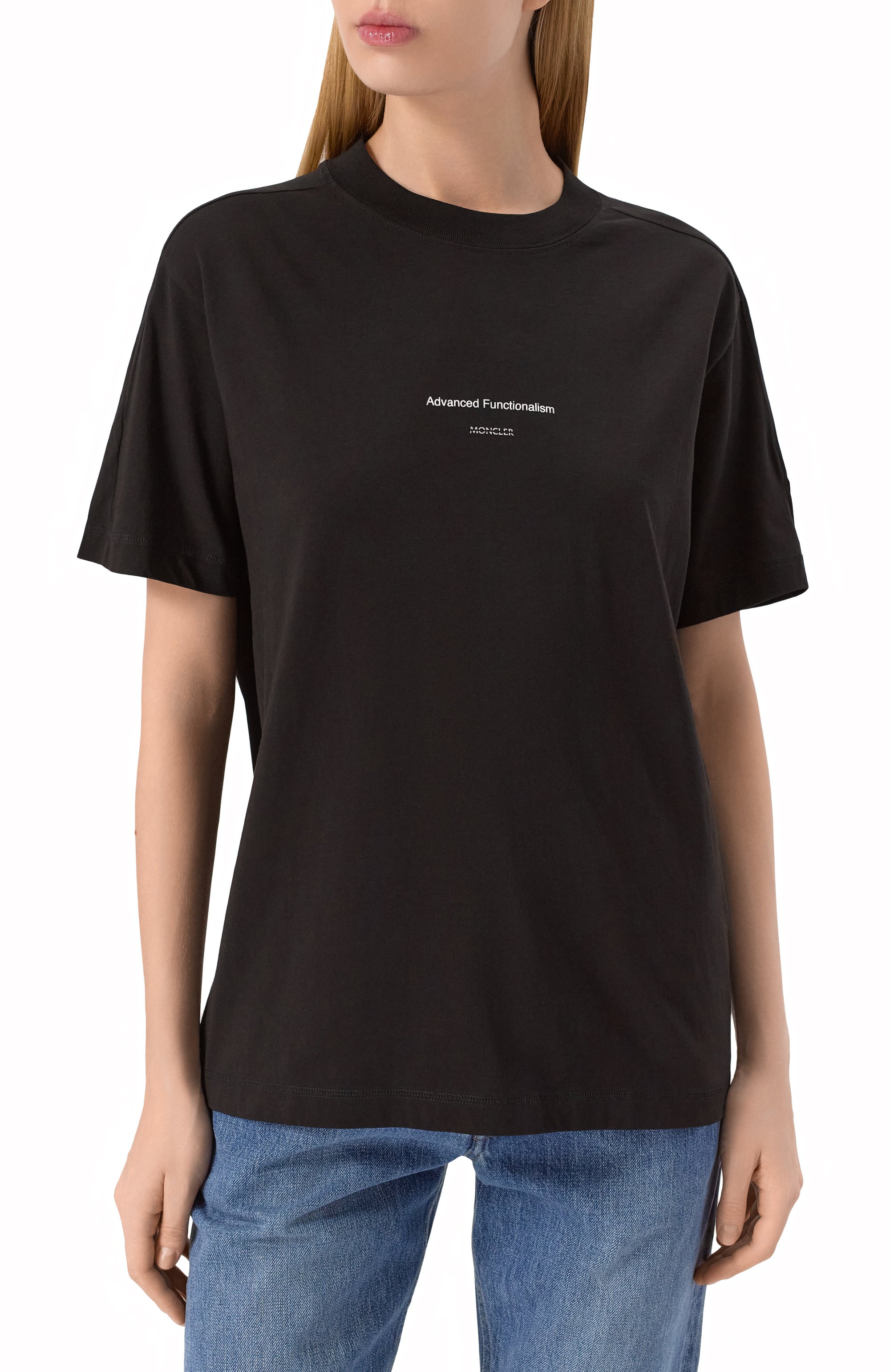 Хлопковая футболка MONCLER, арт. 8C00004/829H8, фото 3