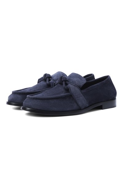 Мужские замшевые лоферы astaire BOTTEGA VENETA, арт. 796445/V3QE1