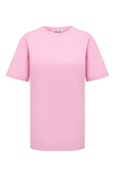 Женская хлопковая футболка BALENCIAGA, арт. 612965/TIVG5