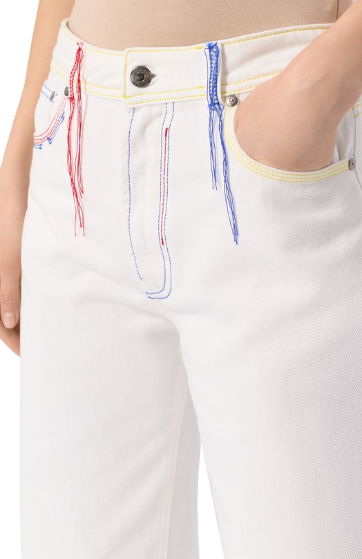 Джинсы MSGM 3842MDP230/257241 Белый  3842MDP230/257241 Фото 5
