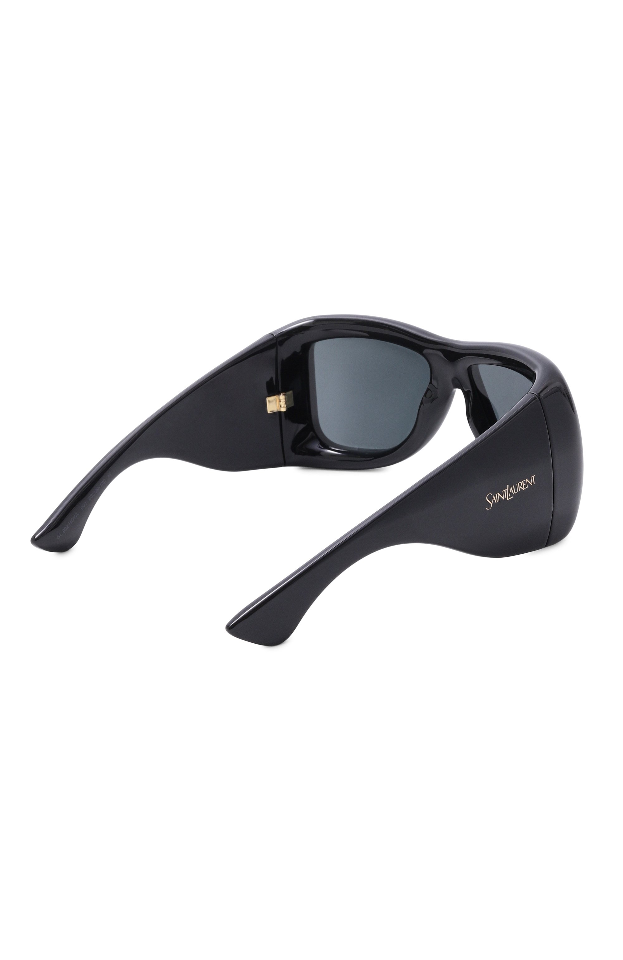 Солнцезащитные очки SAINT LAURENT черного цвета по цене 65550 руб., арт. SL 902 HOWL-001, фото 3 Солнцезащитные очки SAINT LAURENT, арт. SL 902 HOWL-001, фото 3