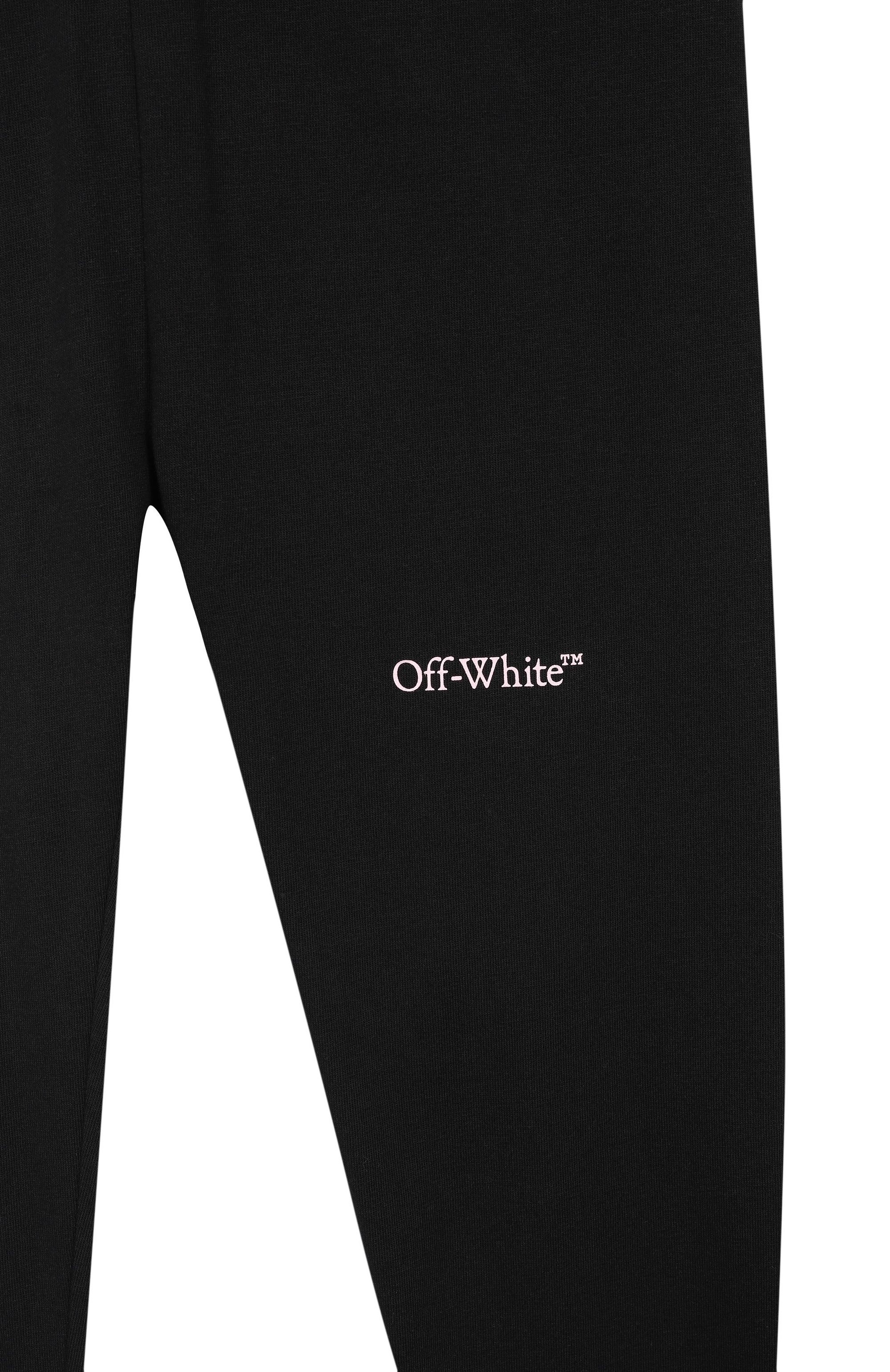 Хлопковые легинсы OFF-WHITE, арт. 0GCD001S26JER001, фото 3