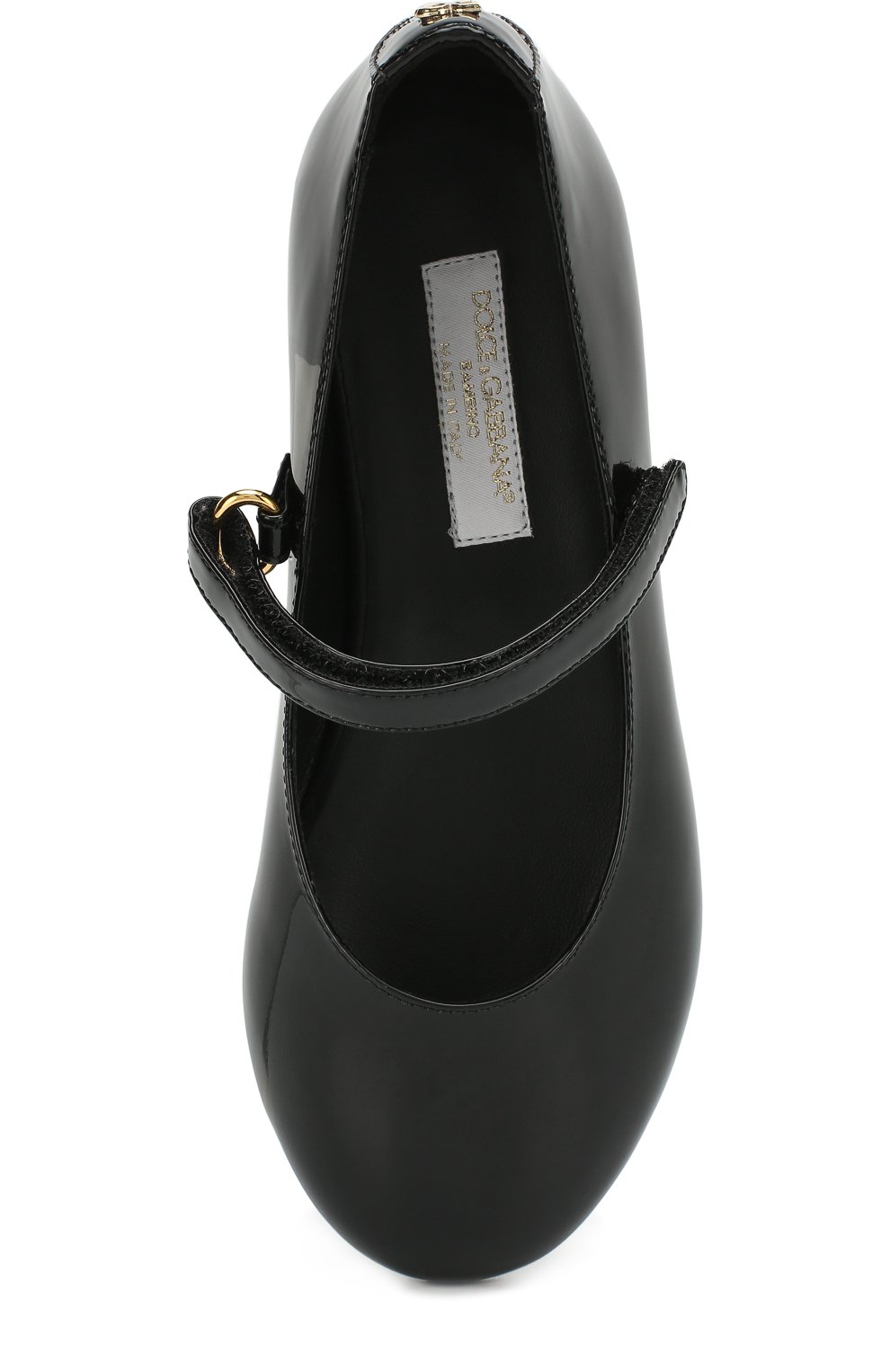 Кожаные балетки DOLCE & GABBANA, арт. D10699/A1328/29-36, фото 4