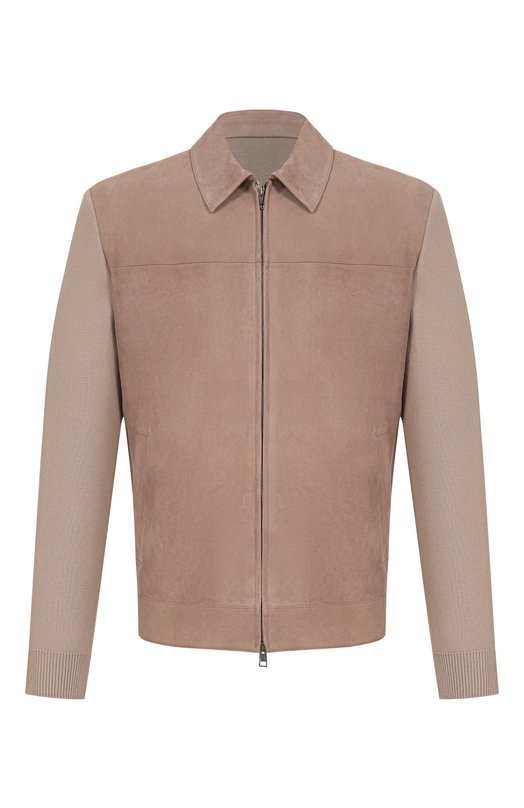 Комбинированная куртка Andrea Campagna 232615/AC/00418I Бежевый 232615/AC/00418I