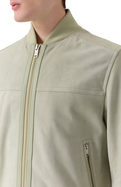 Замшевый бомбер BOSS ORANGE, арт. 50543505, фото 5