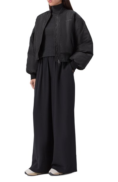 Бомбер COMME DES FUCKDOWN черного цвета по цене 29300 руб., арт. CFABW01351, фото 2 Бомбер COMME DES FUCKDOWN, арт. CFABW01351, фото 2