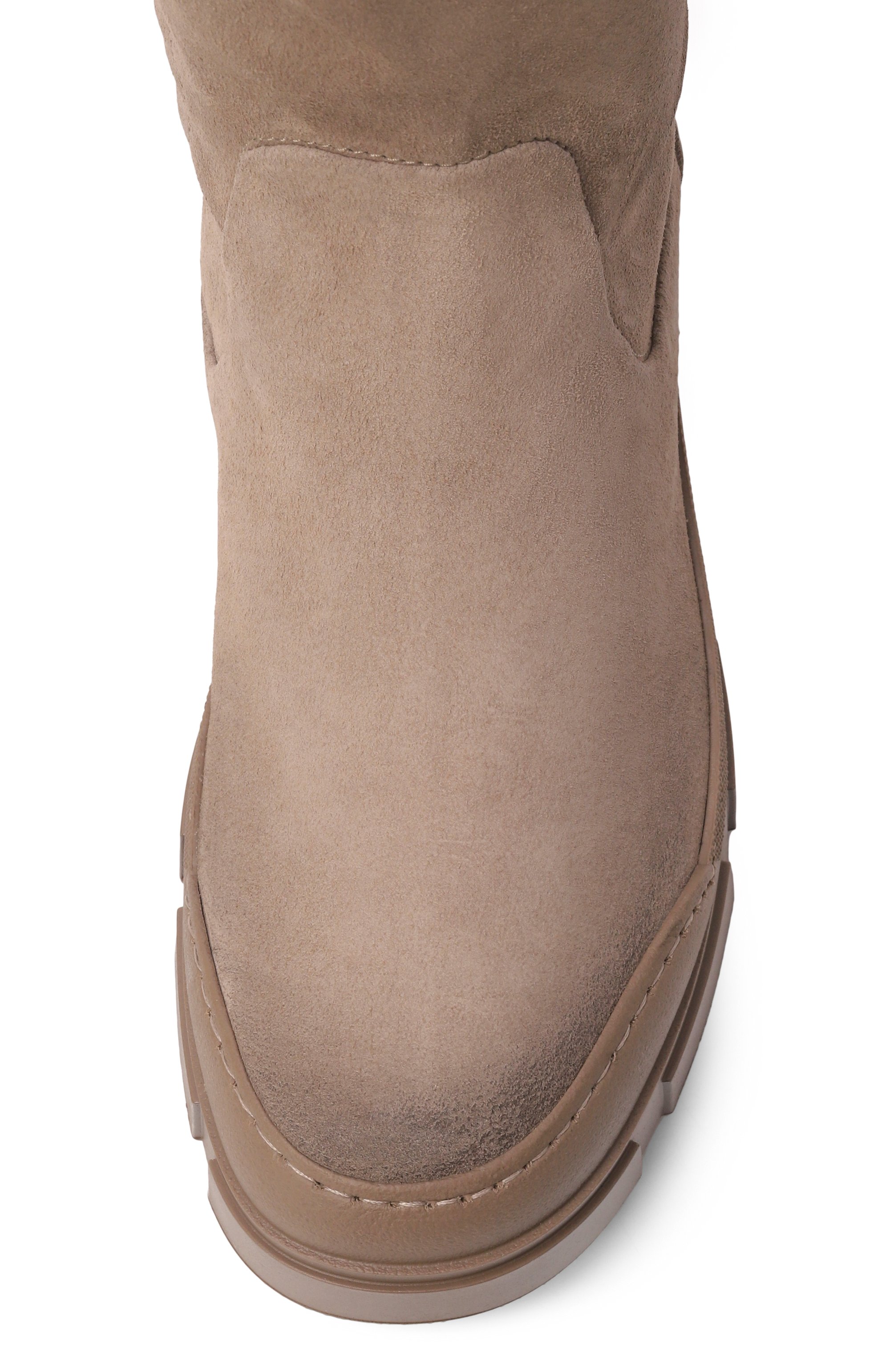 Замшевые ботинки v14 roccia VIC MATIE светло-бежевого цвета по цене 54150 руб., арт. 1H4010D_V14D020306, фото 6 Замшевые ботинки v14 roccia VIC MATIE, арт. 1H4010D_V14D020306, фото 6