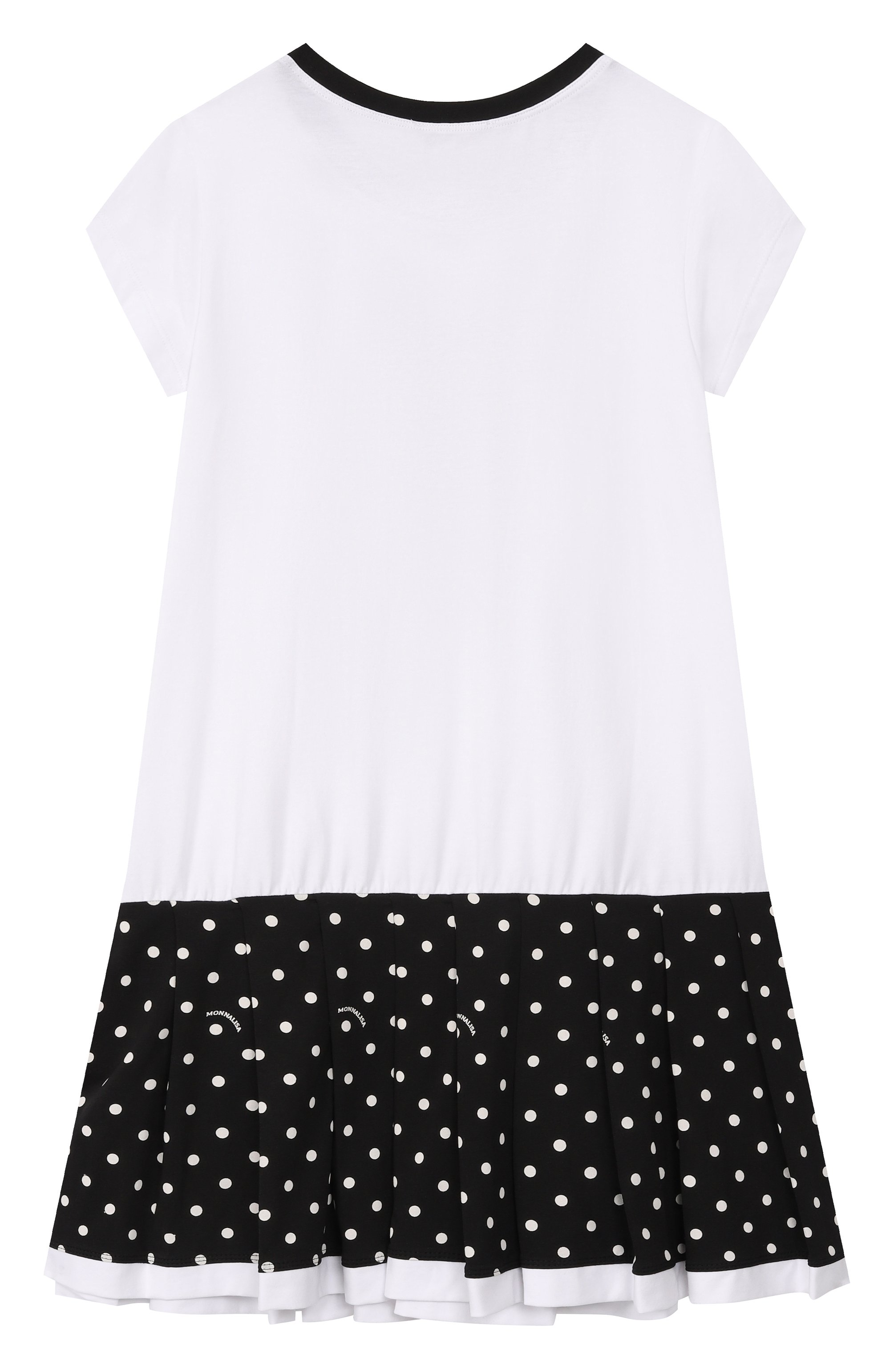 Хлопковое платье MONNALISA, арт. 19G919, фото 2