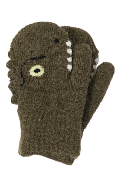 Варежки kenau MOLO хаки цвета по цене 2100 руб., арт. 7W23S105, фото 1 Варежки kenau MOLO, арт. 7W23S105, фото 1