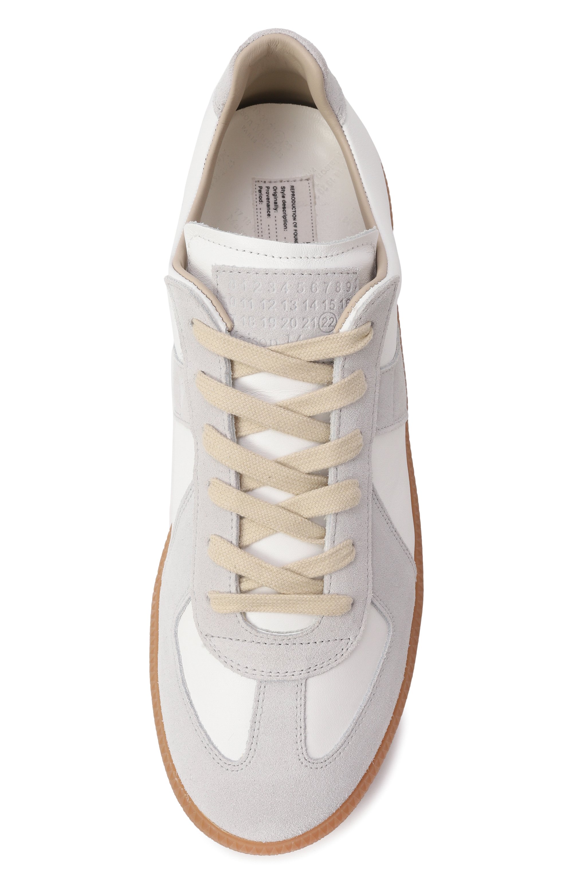 Кожаные кеды replica MAISON MARGIELA, арт. S57WS0236/P1895, фото 6