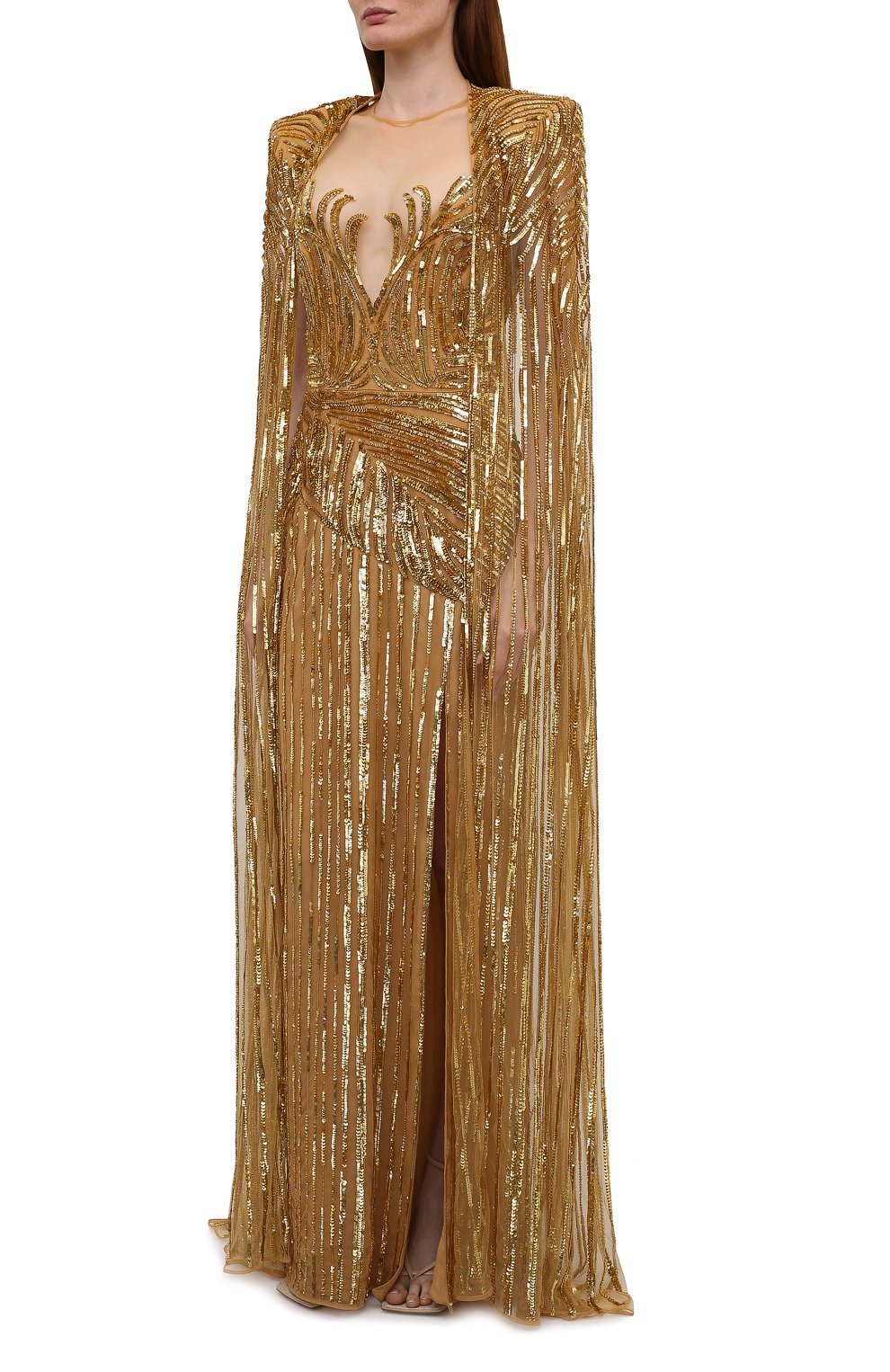 Накидка с пайетками ZUHAIR MURAD, арт. SCS21017/EMCA001, фото 3