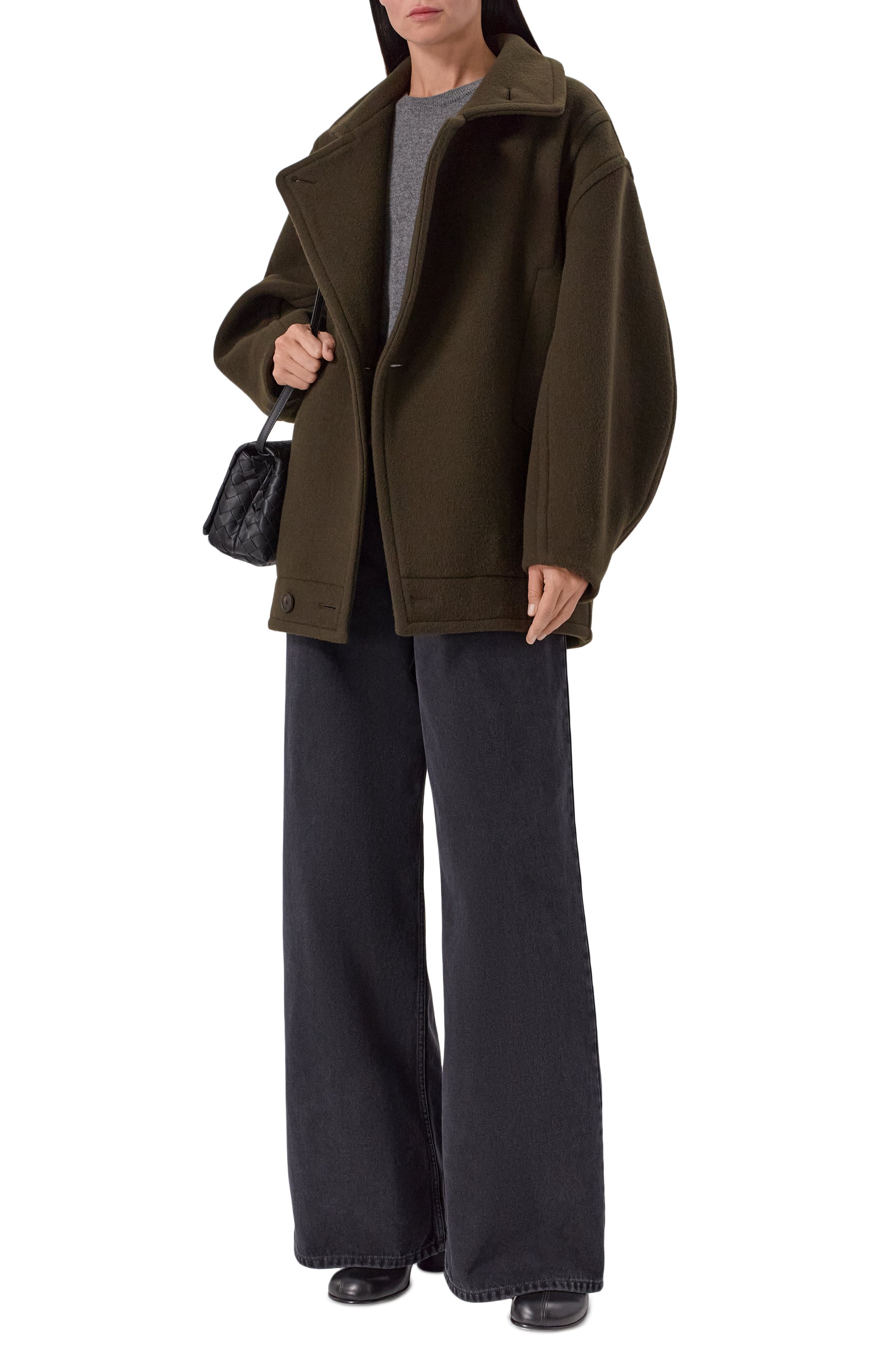 Шерстяное полупальто PETAR PETROV, арт. F25TM3/W00L, фото 2