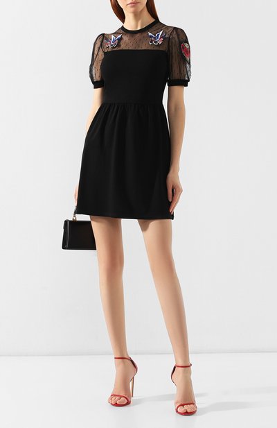Платье из вискозы REDVALENTINO, арт. RR0MJ01H/QNK, фото 2