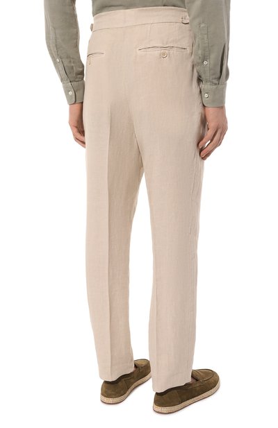 Льняные брюки BRUNELLO CUCINELLI, арт. M243DB2296, фото 4