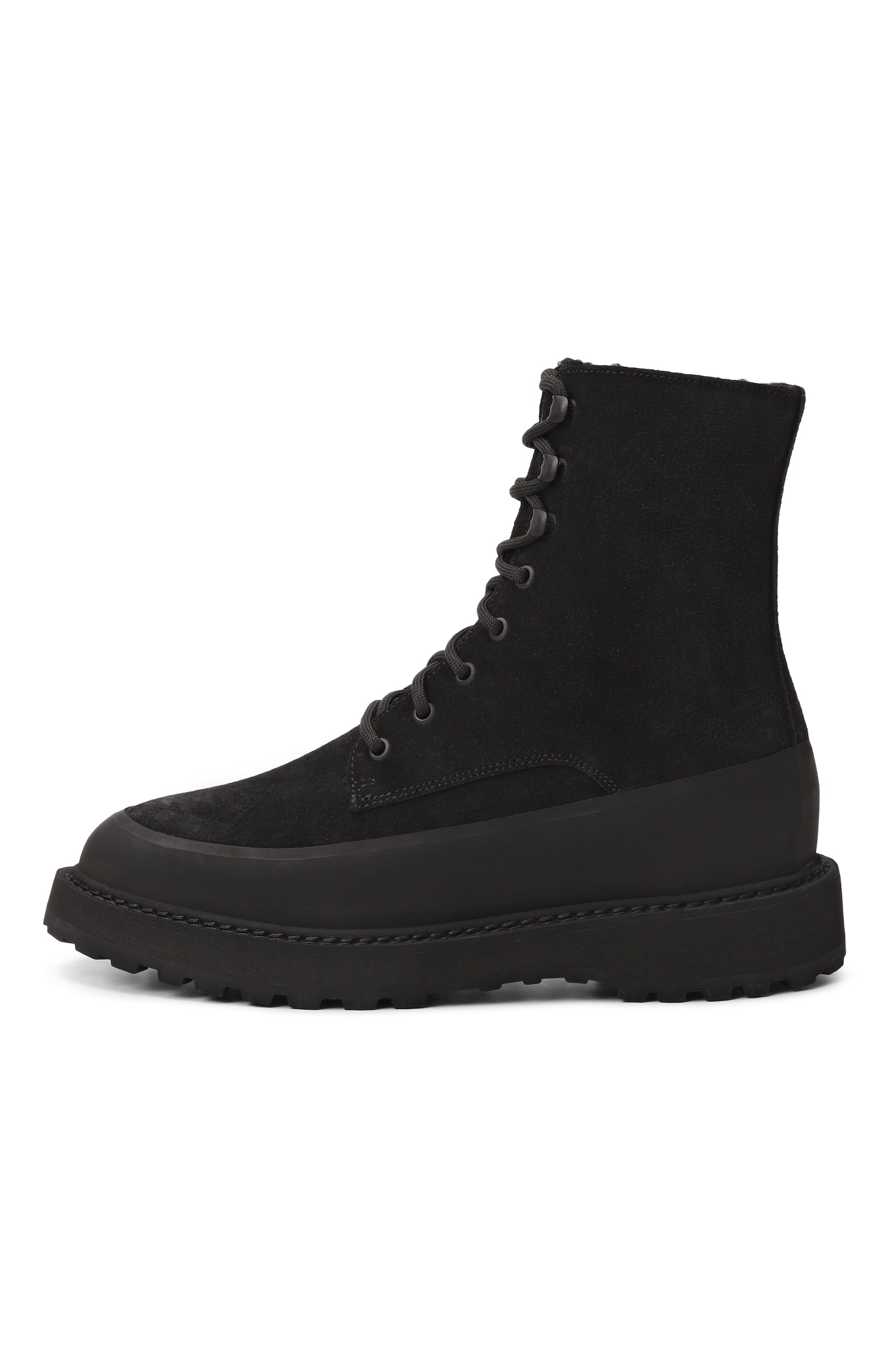 Замшевые ботинки dolomite LE MONDE BERYL черного цвета по цене 92200 руб., арт. D0L-SHE-BLA, фото 4 Замшевые ботинки dolomite LE MONDE BERYL, арт. D0L-SHE-BLA, фото 4