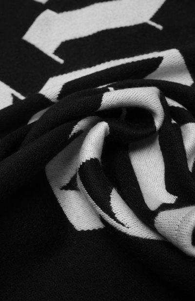 Шарф из шерсти и хлопка PALM ANGELS, арт. PMMA025F21FAB0021001, фото 3