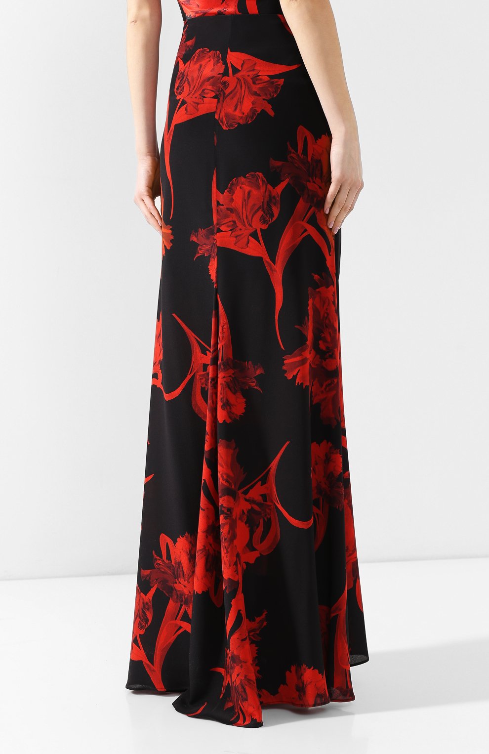 Шелковая юбка ROBERTO CAVALLI, арт. IQT309/SQP68, фото 4