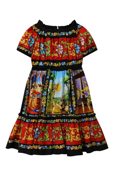 Хлопковое платье DOLCE & GABBANA, арт. L52DC9/G7WLN/8-14, фото 2