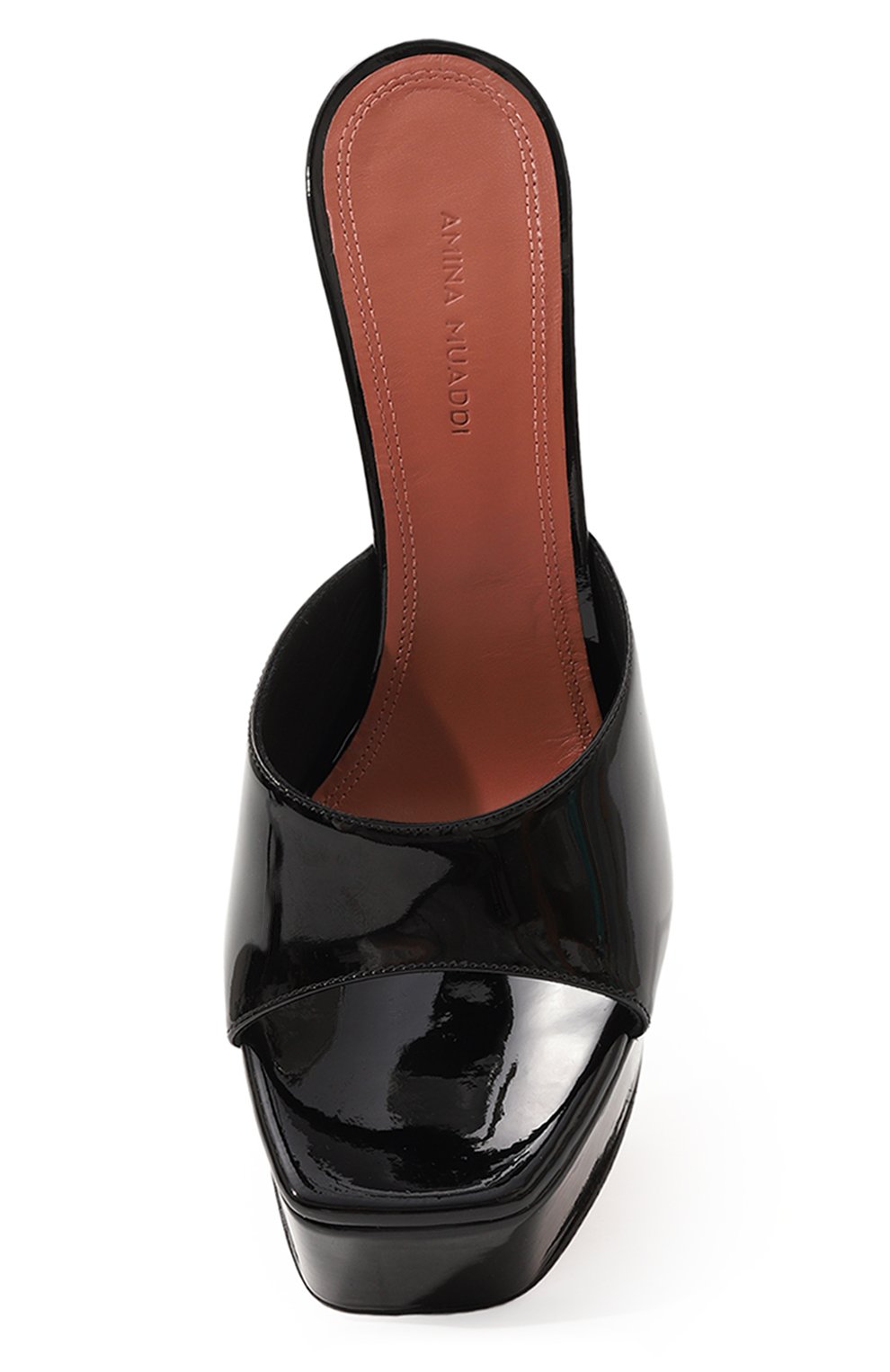 Кожаные мюли dalida AMINA MUADDI, арт. DALIDA SANDAL/PATENT, фото 6