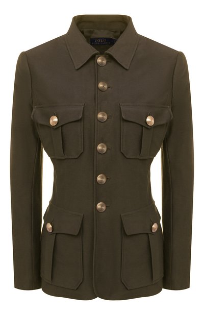 Женский хлопковый жакет POLO RALPH LAUREN, арт. 211827938