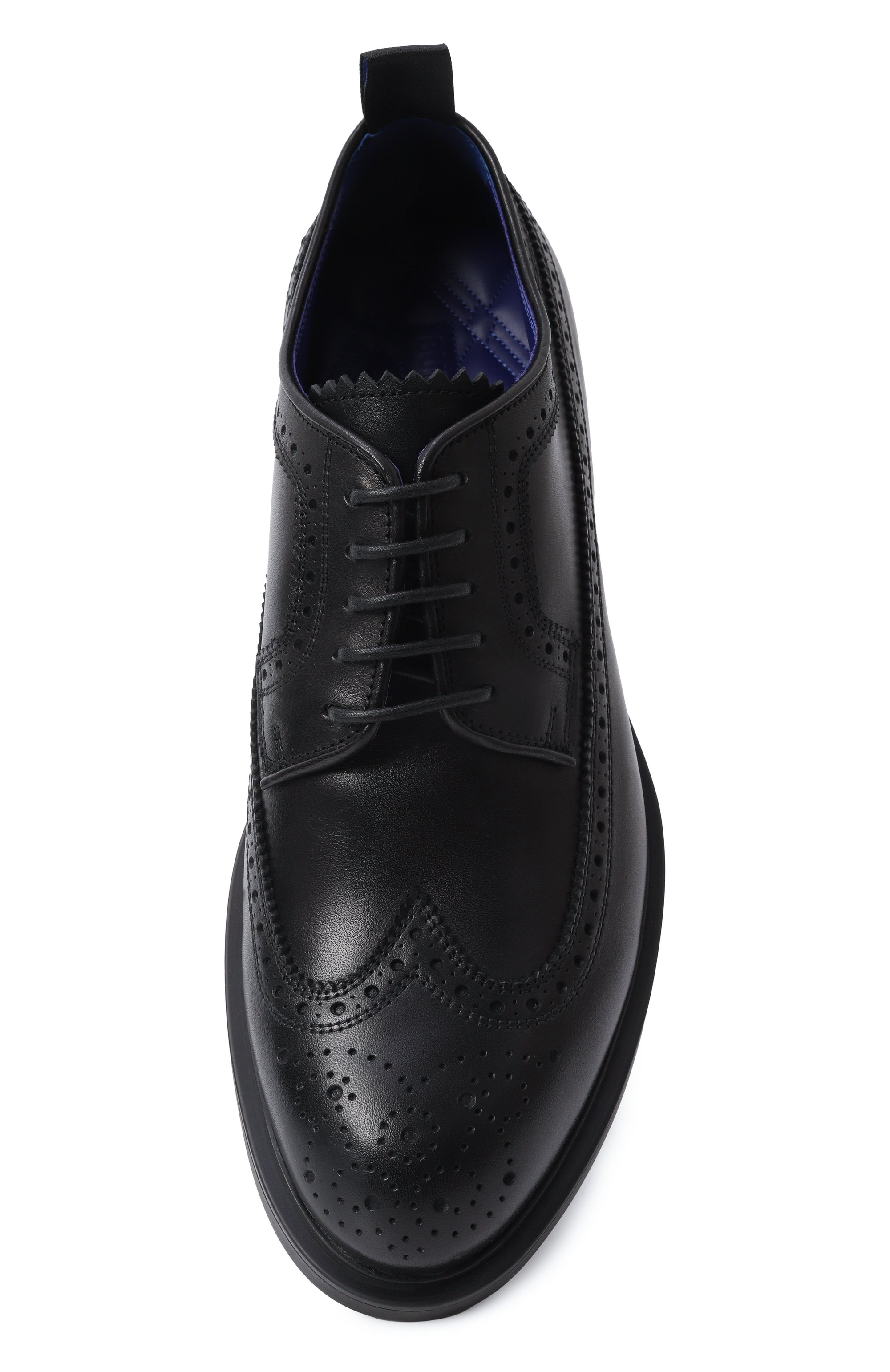 Кожаные дерби BURBERRY, арт. 8101554, фото 6