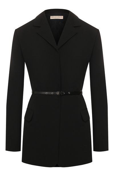 Женский жакет с поясом EMILIO PUCCI, арт. 0ERB10/0E602