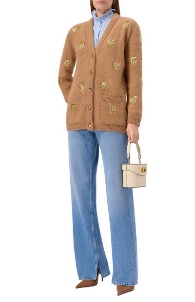 Женский шерстяной кардиган VALENTINO, арт. 7B3KA12K/9FS