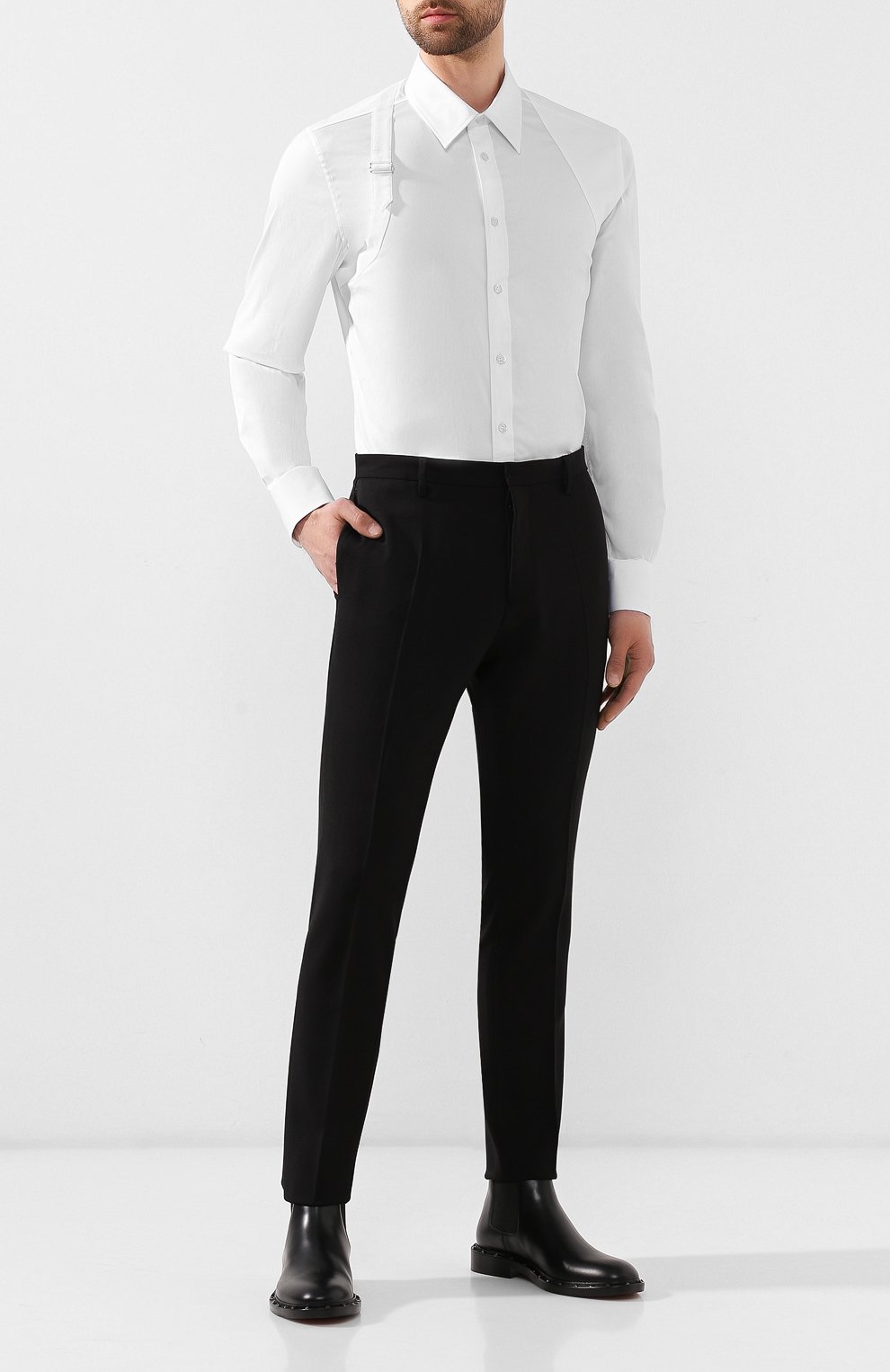 Брюки из смеси шерсти и вискозы DSQUARED2, арт. S74KB0311/S36258, фото 2