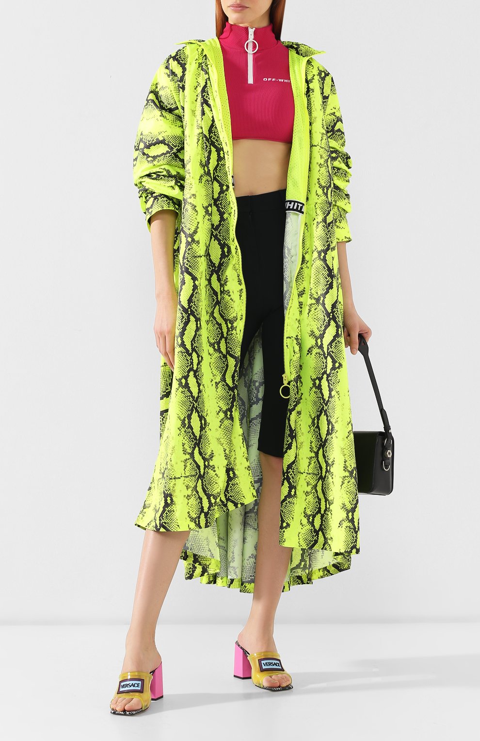 Плащ с принтом OFF-WHITE, арт. 0WEA170S19D530446200, фото 2