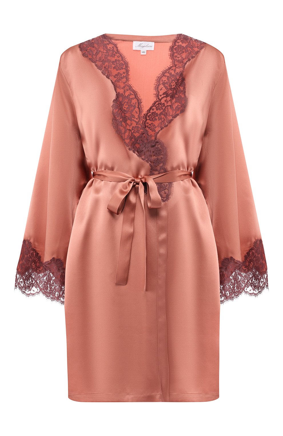 Шелковый халат MARJOLAINE, арт. 3FLA2001_2433, фото 1