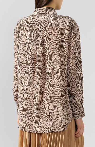 Шелковая рубашка BURBERRY, арт. 4560928, фото 4